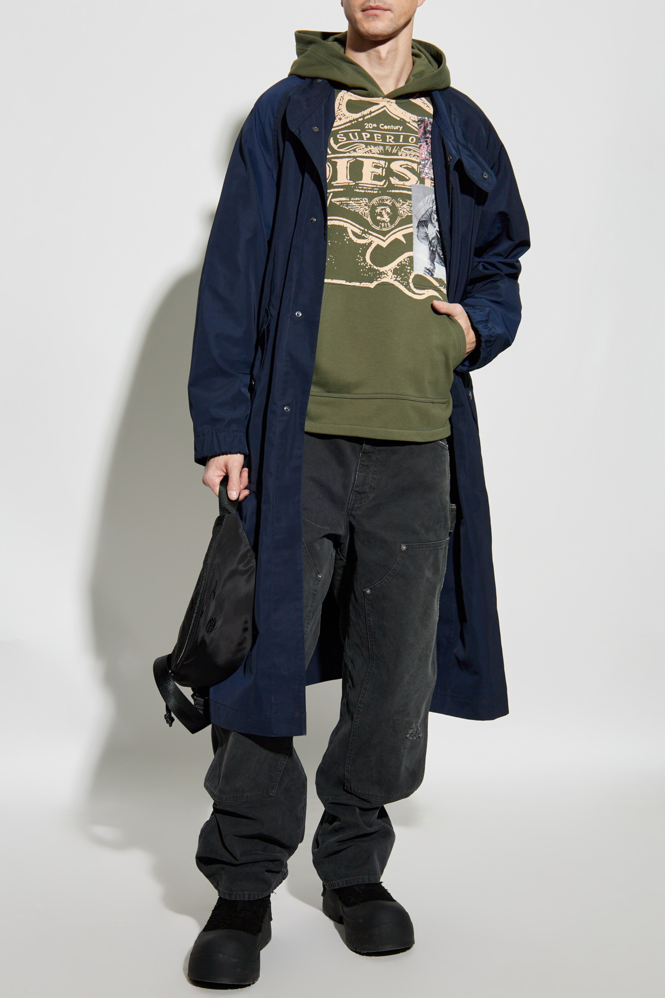 Diesel Hoodie S-BAXT-HOOD-R1 | Men's Clothing | Vitkac